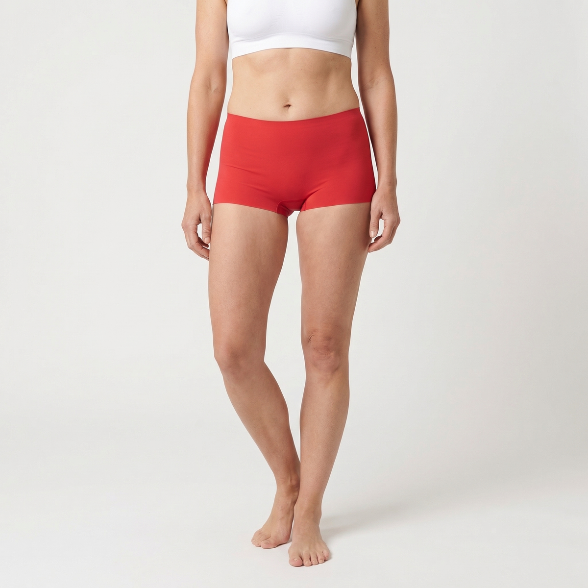 Beeren Dames Short Invisible Rood Mega voordeelpack - gedragen