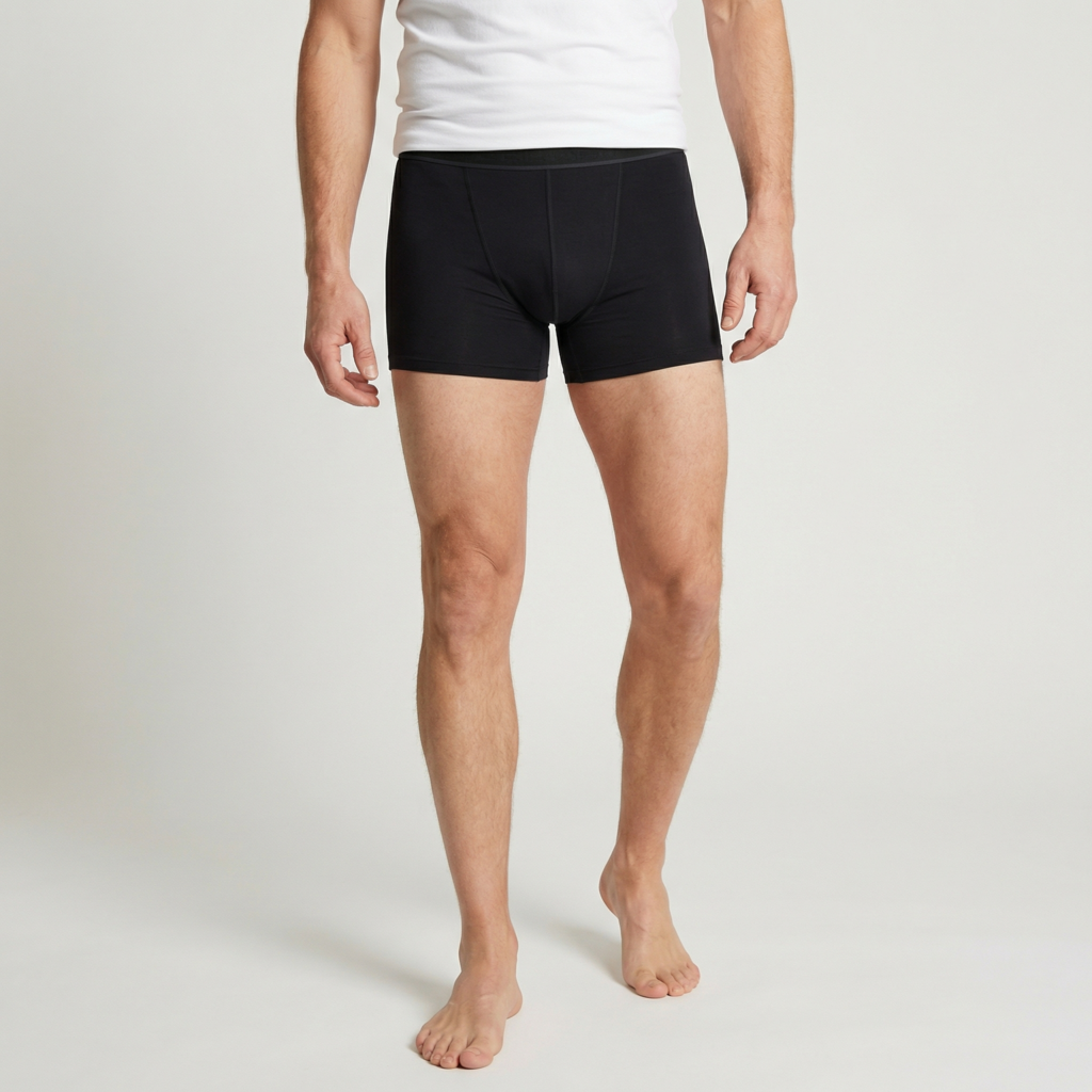Beeren Heren Boxershort Young Sven Zwart Mega Voordeelpack - gedragen