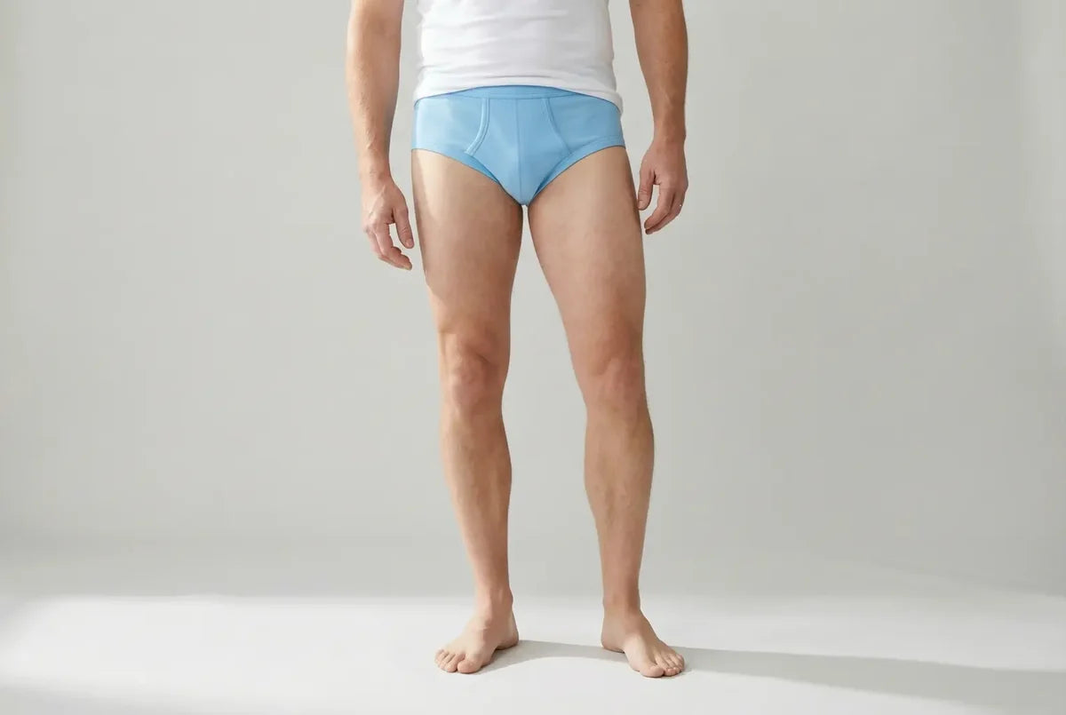 Beeren Heren Slip Met Gulp Blauw M3000 Mega Voordeelpack - gedragen