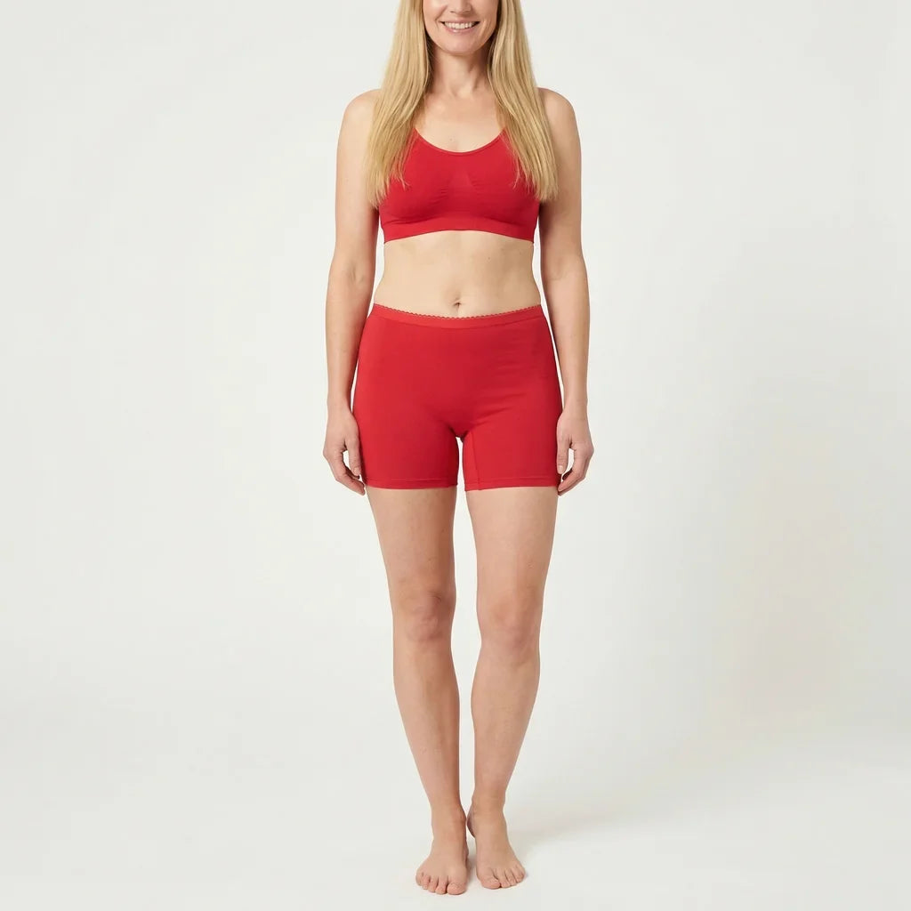 Beeren Dames Boxer Softly rood Mega Voordeelpack - gedragen