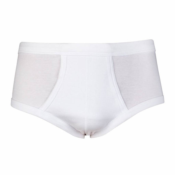 Beeren Heren Slip Met Gulp Wit M3000 2-Pack