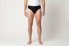 Beeren Heren Sportslip Zonder Gulp Comfort Feeling Zwart voordeelpack - gedragen