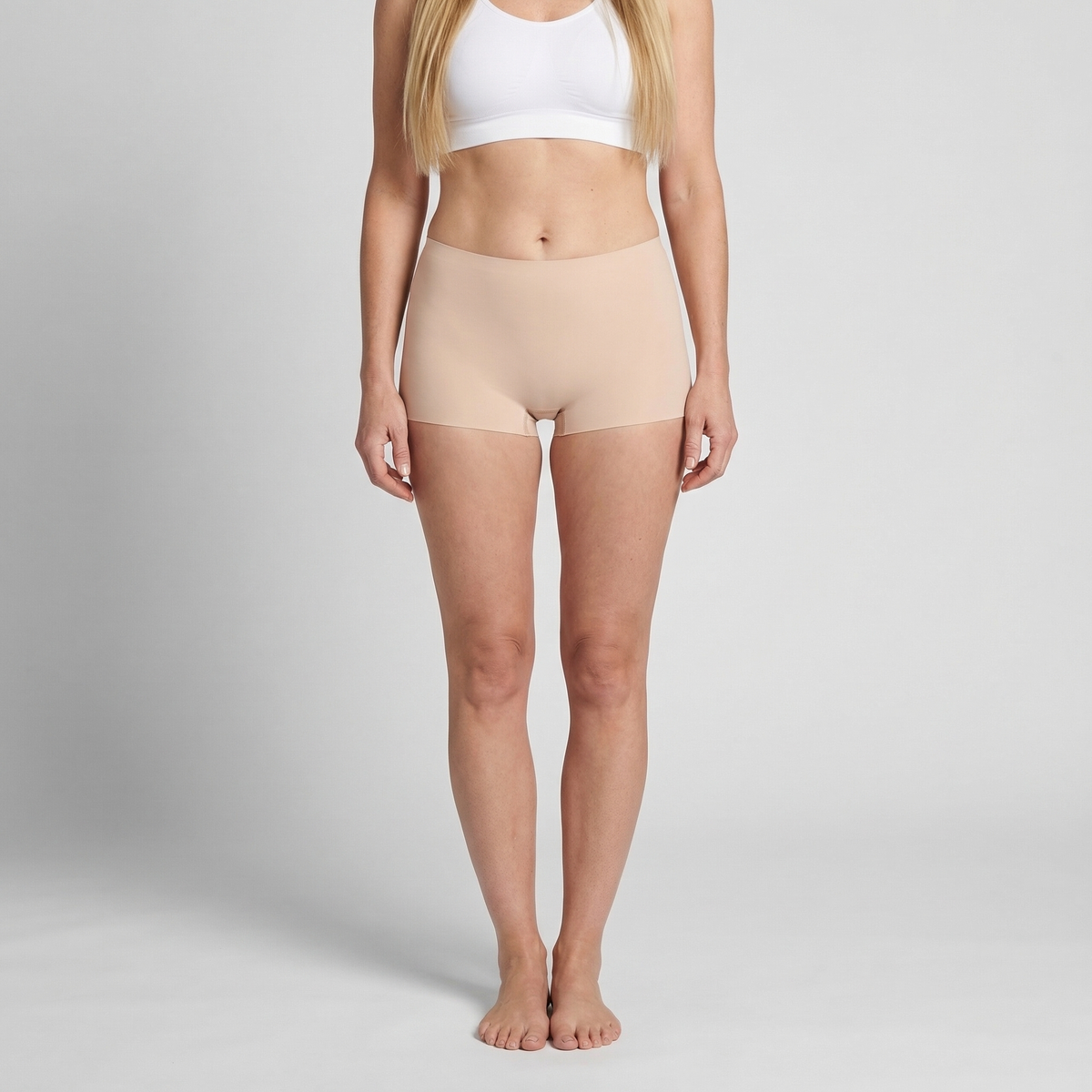 Beeren Dames Short Invisible Huidskleur Voordeelpack - gedragen