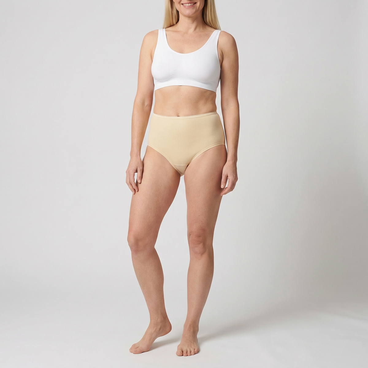 Beeren Dames Maxislip Elegance Huidskleur Mega Voordeelpack - gedragen