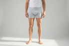Beeren Heren Boxershort Met Gulp L-Grijs voordeelpack - gedragen