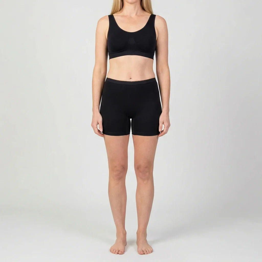 Beeren Dames Boxer Softly Zwart Mega Voordeelpack - gedragen