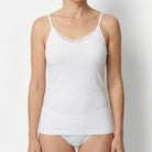 Beeren Dames Hemd Jessica Wit 2-Pack - gedragen
