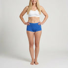 Beeren Dames Short Elegance Blauw 2-Pack - gedragen
