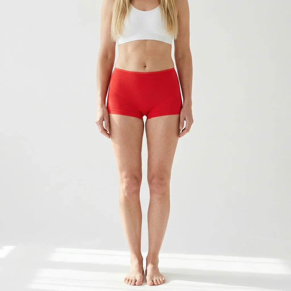 Beeren Dames Short Elegance Rood Mega voordeelpack - gedragen