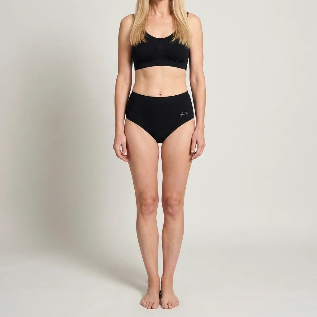 Beeren Dames Tailleslip Julia Zwart Mega Voordeelpack - gedragen