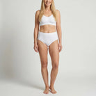Beeren Dames Tailleslip Young Wit voordeelpack - gedragen