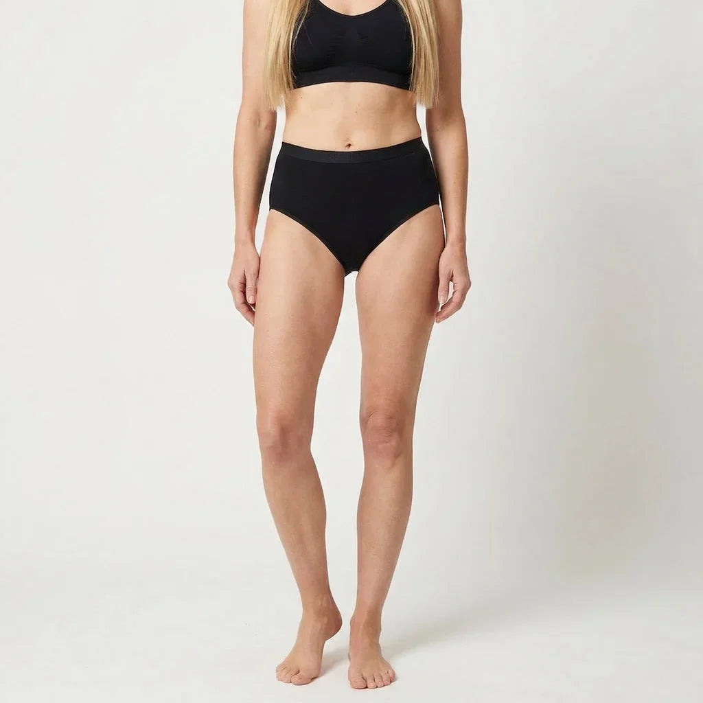 Beeren Dames Tailleslip Young Zwart Mega Voordeelpack - gedragen