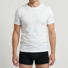Beeren Heren T-Shirt M3000 Wit voordeelpack - gedragen